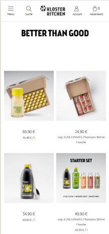 klosterkitchen mobile