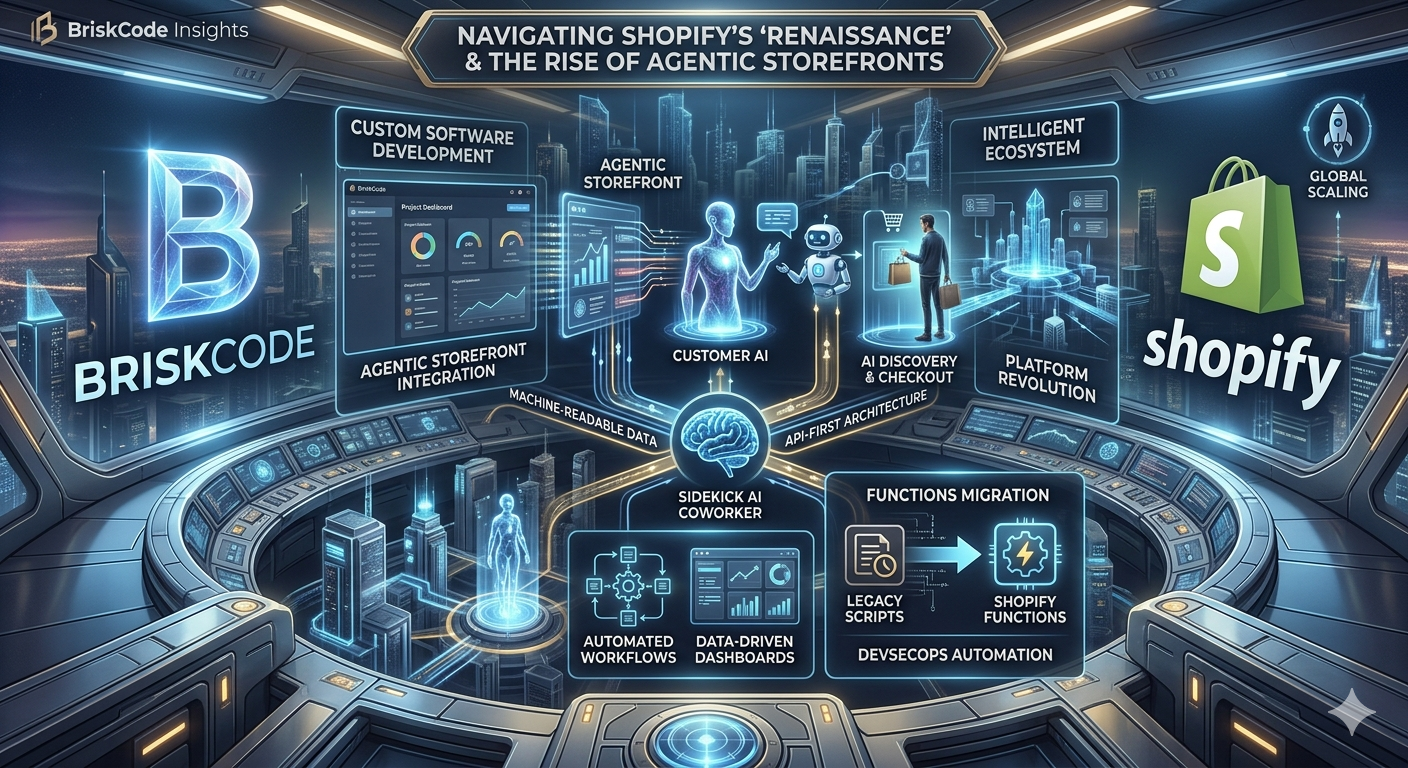 BriskCode Tech Insights: Shopify’s AI Revolution, Agentic Commerce, and the Future of Intelligent Storefronts in 2026